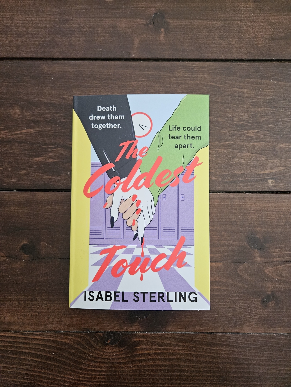 Fairyloot The Coldest Touch Book by Isabel Sterling Paperback Paranormal Romance